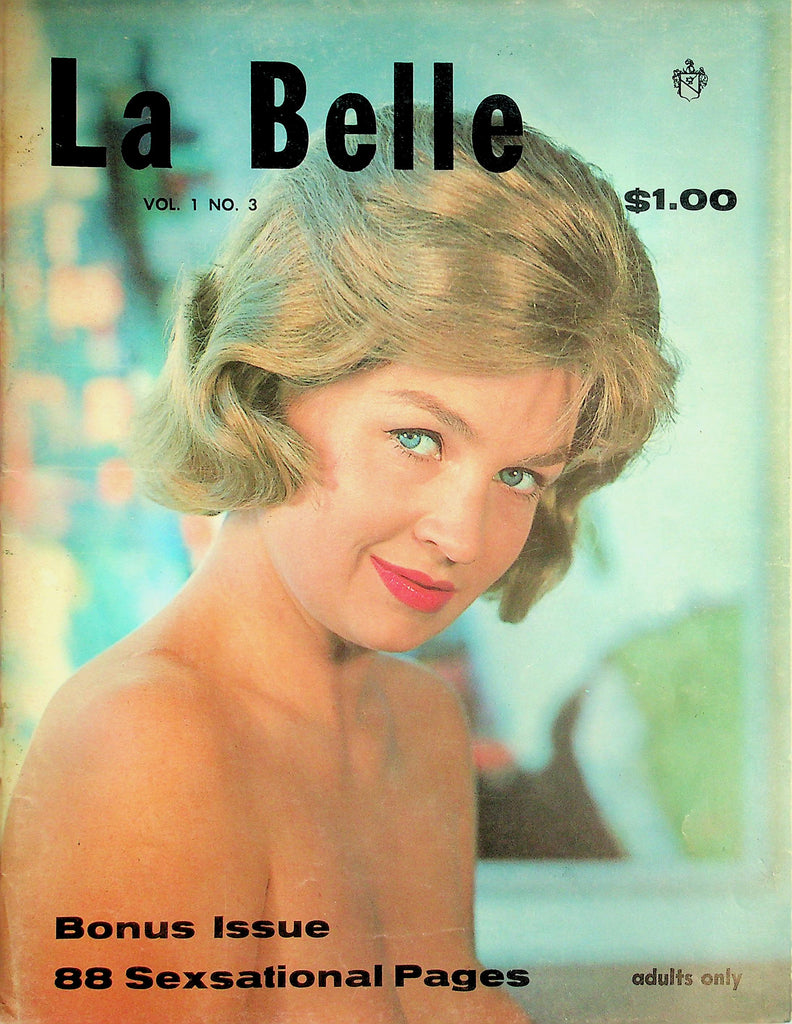La Belle Magazine  Bonus Issue  June Wilkinson / Miss Sweden  vol.1 #3 1960      032726lmp