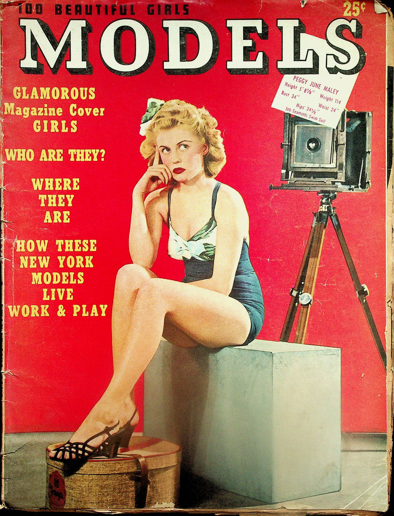 Models Vintage Magazine   Peggy June Maley - 100 Beautiful Girls  August 1943     090825lm-p