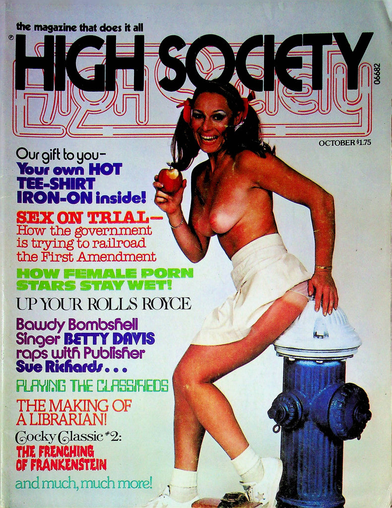 High Society Magazine Betty Davis October 1976 121623RP – Mr-Magazine