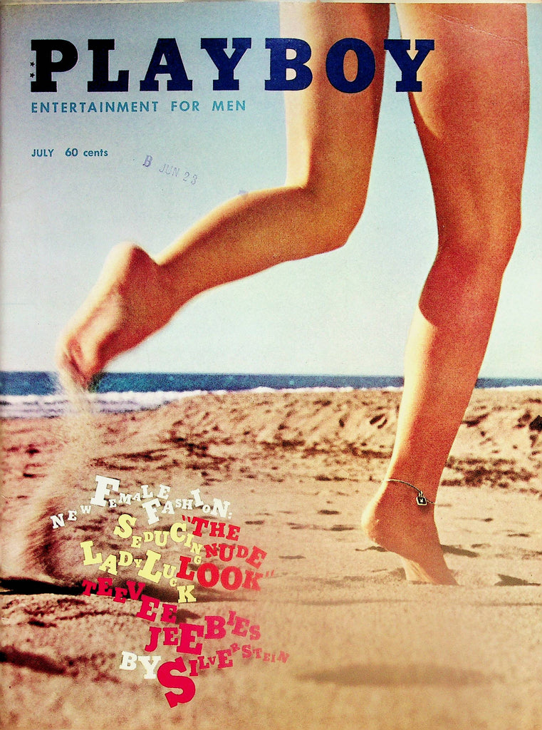 Playboy Vintage Magazine  Centerfold Girl Teddi Smith  July 1960  022326AMP-