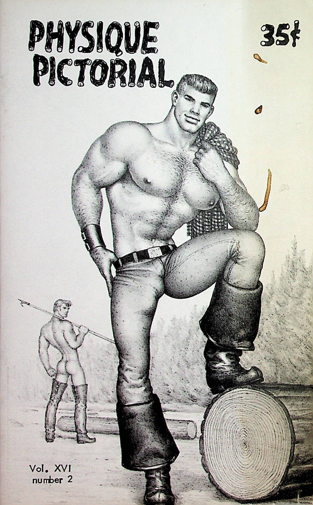 Physique Pictorial Men's Gay Interest Digest    vol. XVI  #2  1960's     102124lm-p