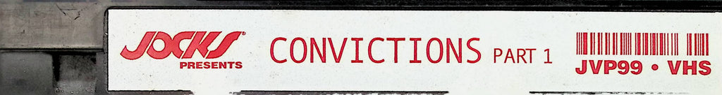 Convictions Part 1 JVP99 Blake Harper, Brett Michaels, Corey Summers Jocks Gay Male VHS 100324AMPVHS