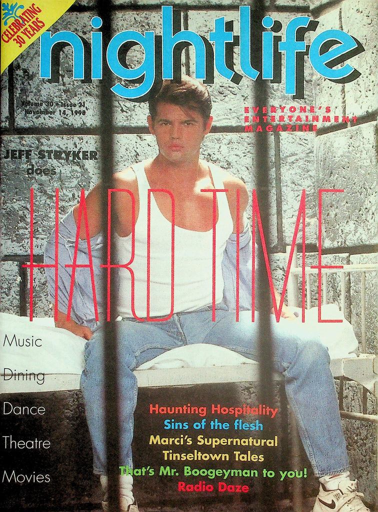 Nightlife Entertainment Magazine  Jeff Stryker Does Hard Time  November 14, 1998      041726lmp