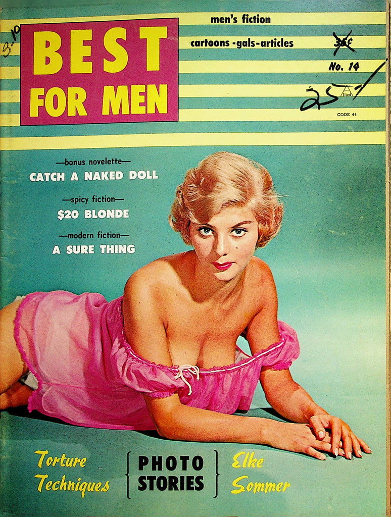 Best For Men Vintage Magazine  Elke Sommer  #14  1964  061523lm-p2
