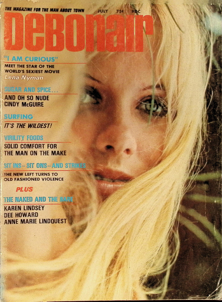 Debonair July 1969 Lena Nyman Karen Lindsey Anne Marie Lindquest  122425AMP