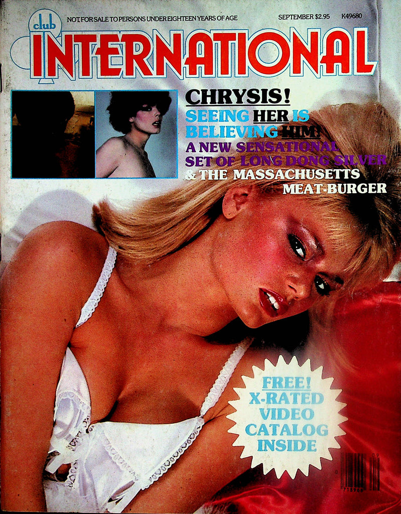 Club International Magazine Long Dong Silver  September 1980   Paul Raymond      011724lm-p