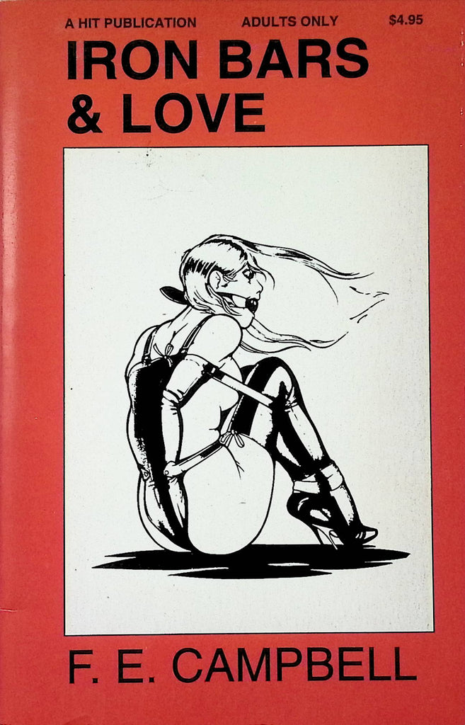 Iron Bars & Love by F.E. Campbell HIT181 1992 HOM House of Milan Hit Publication Adult Erotic Paperback Novel-052424AMP
