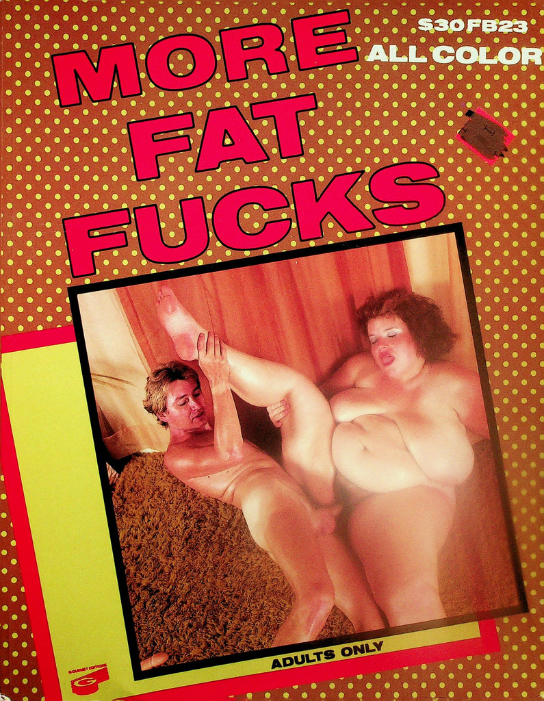 More Fat Fucks Magazine  Hidden Desire  #1   1980's Gourmet Editions  121325lmp