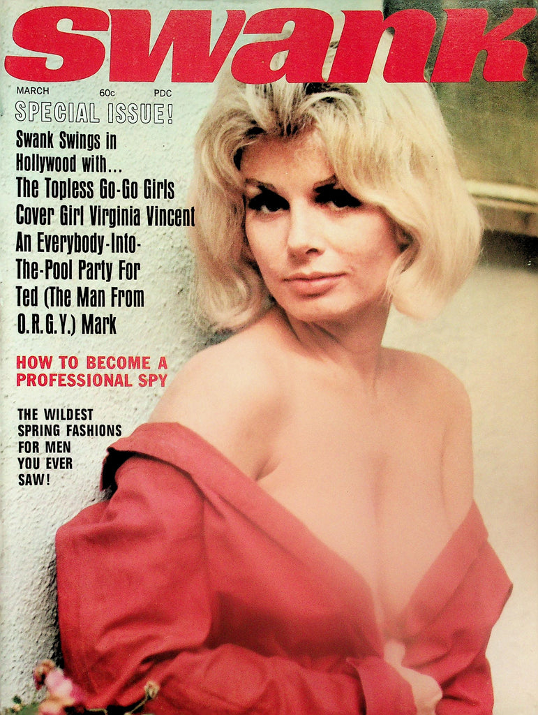 Swank Magazine  Special Issue!  Covergirl Virginia Vincent  March 1967    120725lmp