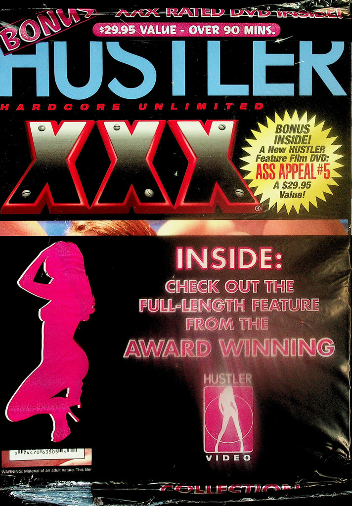 Hustler Hardcore XXX Magazine  #52  2008  w/DVD new/sealed  112525lmp