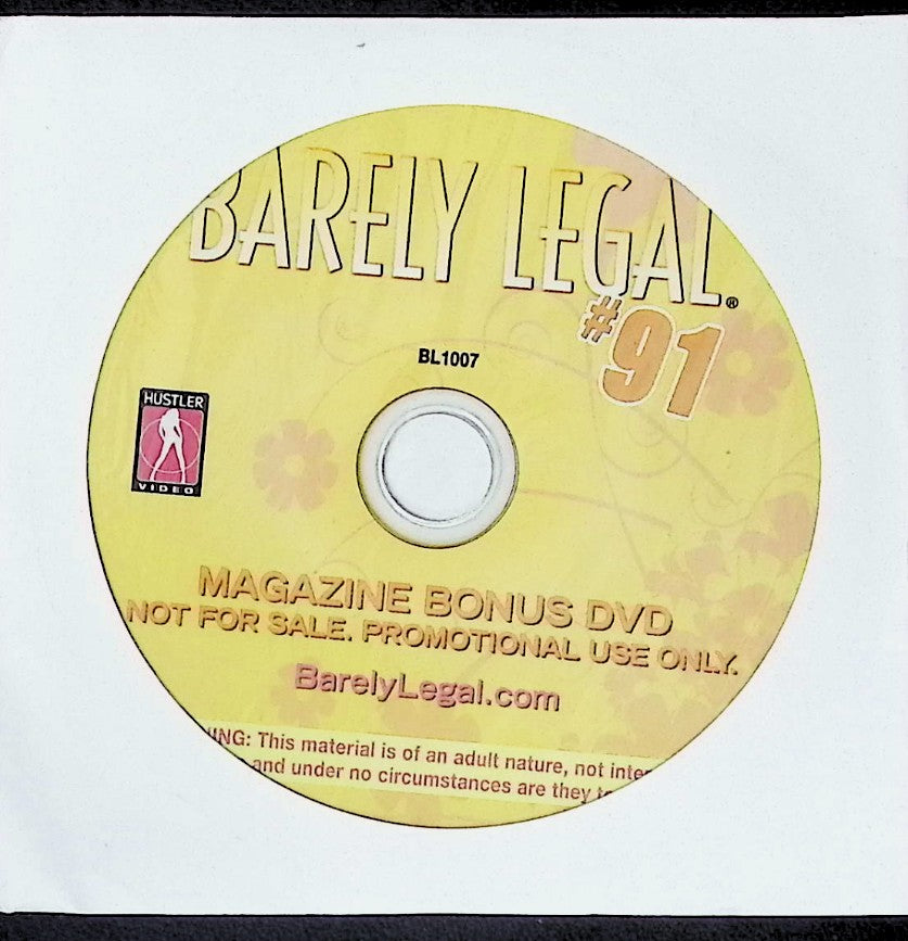 Hustler Magazine Bonus DVD: Barely Legal #91 010526AKDVD-A12
