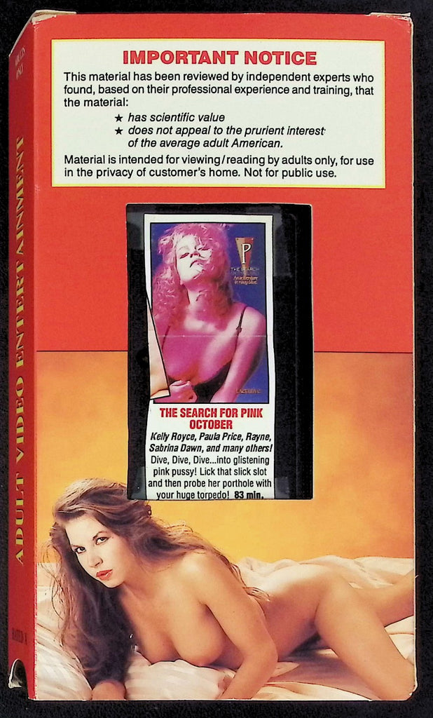Search for Pink October ft. Kelly Royce, Paula Price, Rayne Adult VHS Executive 103025AKVHS