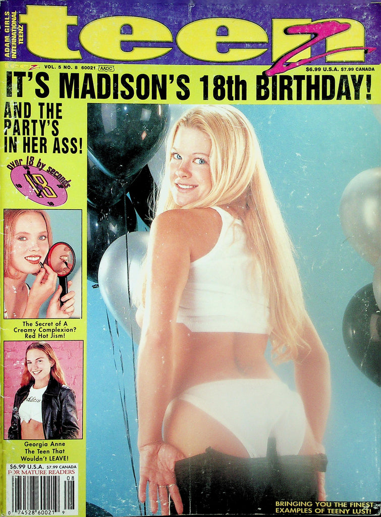 Teenz Magazine   Madison's 18th Birthday And The Party's In Her Ass! vol.5 #8  2001     121225lmp