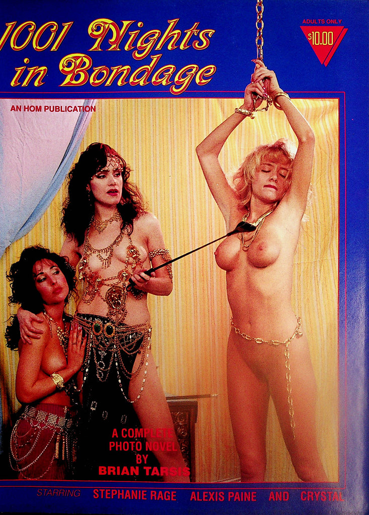 1001 Nights In Bondage Magazine  Stephanie Rage, Alexis Paine & Crystal  #1  1991 by HOM   121024lm-p