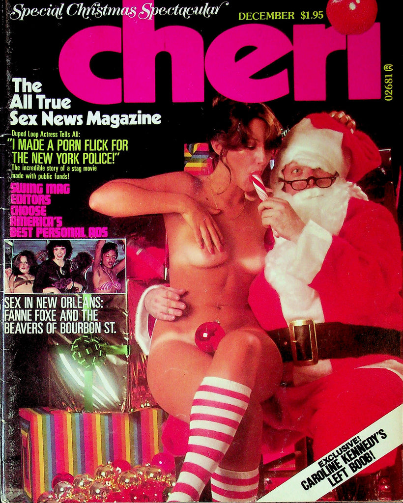 CLEARANCE Cheri Magazine Christmas Special Ft. Cynthia & Onoala December 1977 081225RP-