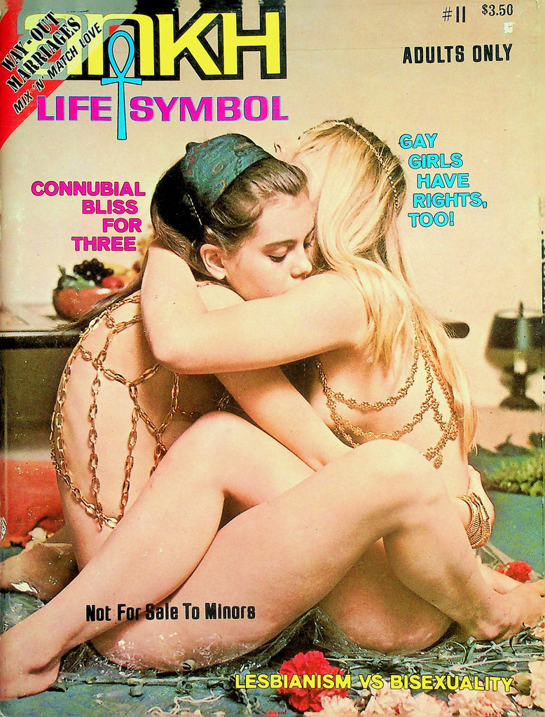 ankh Life Symbol Magazine  Connubial Bliss For Three  #11 1970 by Elysuum  050926lmp