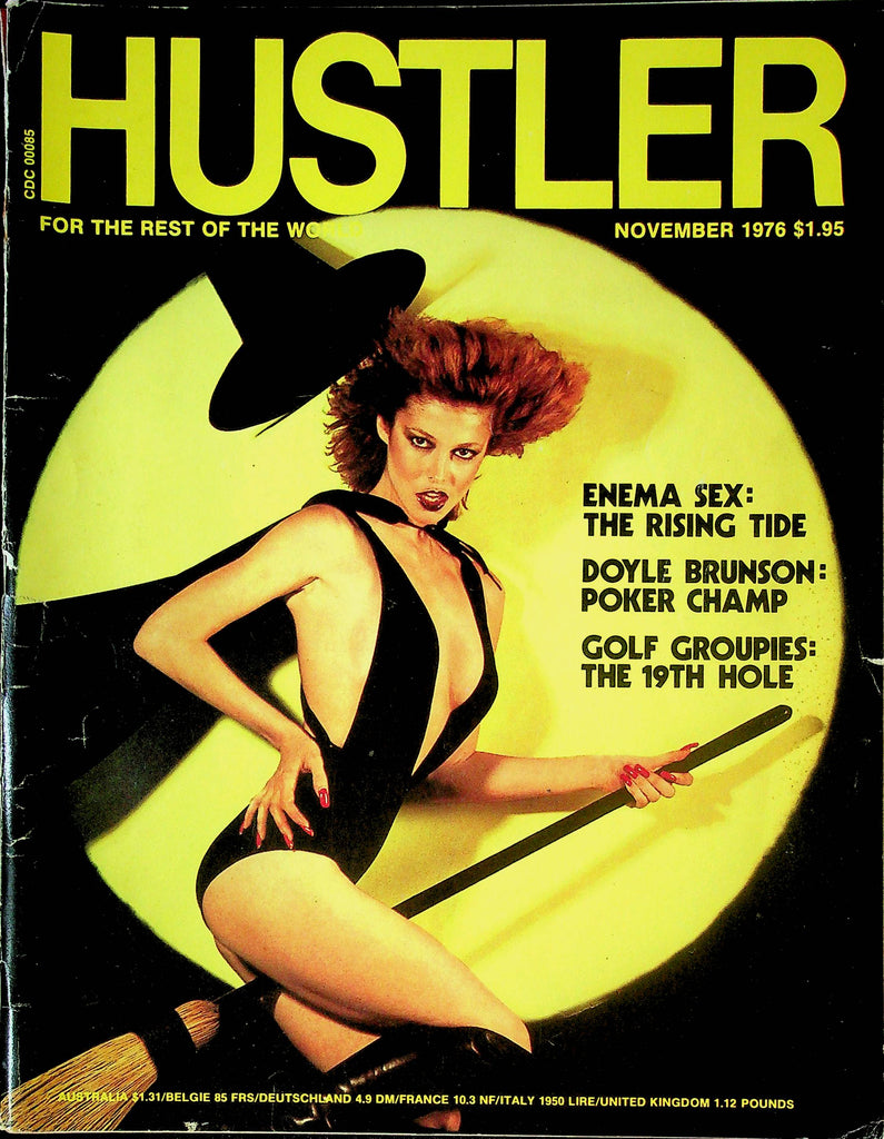 Hustler Magazine Doyle Brunson November 1976 112023RP