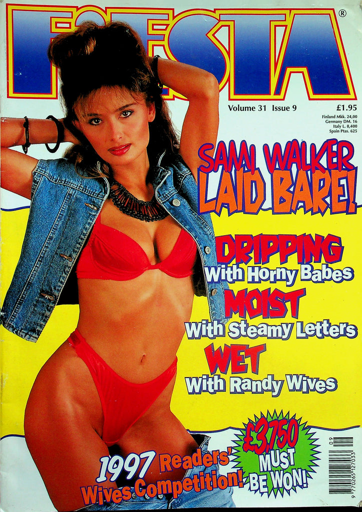 Fiesta Magazine  Covergirl Sami Walker vol.31 #9  1997  012426lmp