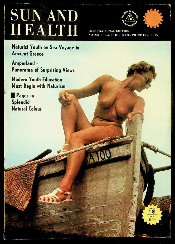 Sun & Health Nudist Magazine Promotion No. 290 1960s/1970s 082426hrp-112
