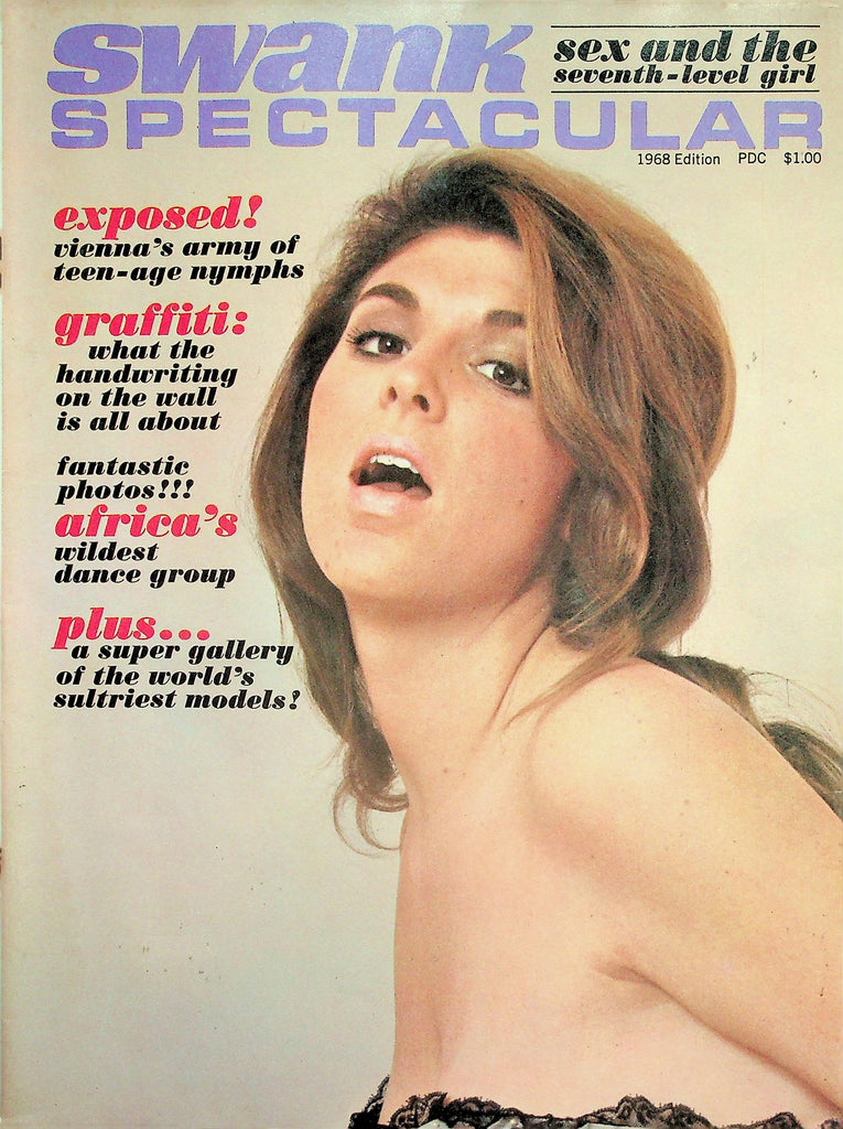 Swank Spectacular Magazine  Cover/Centerfold Girl Diane Potter  1968 Edition    010226lmp