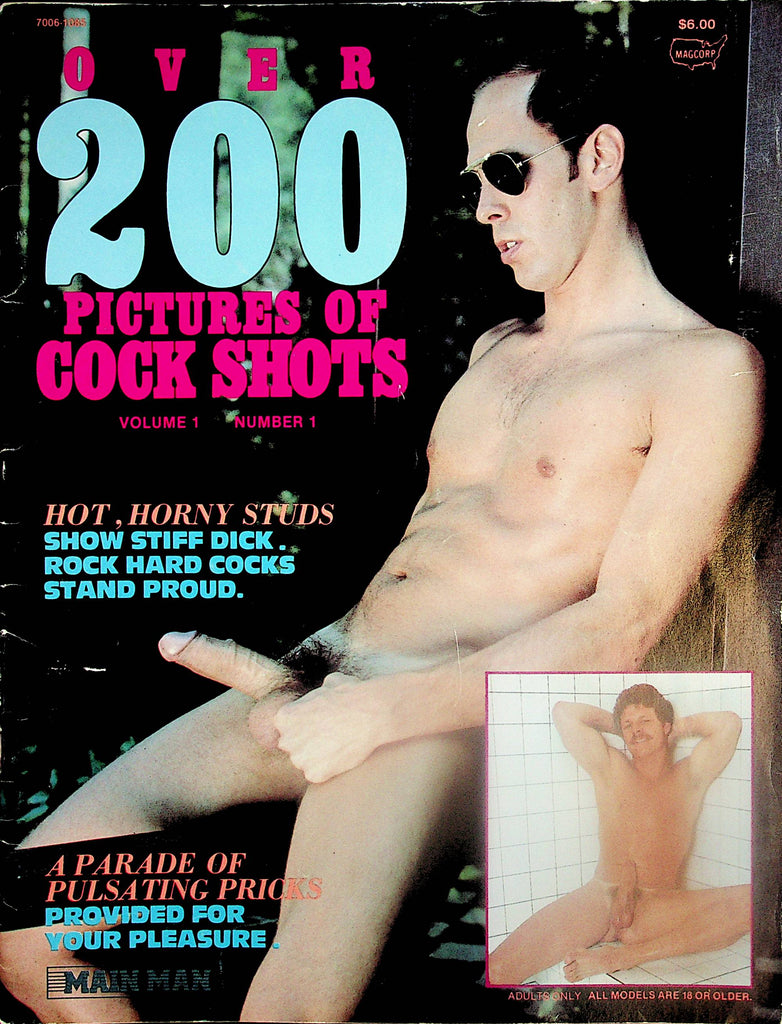 Over 200 Pictures Of Cock Shots Magazine   Hot , Horny Studs, Rock Hard Cock  vol.1  #1  1985  Magcorp  100224lm-p