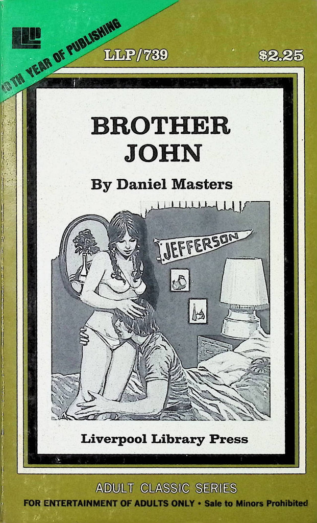 Brother John by Daniel Masters LLP739 1978 Liverpool Library Adult Paperback Novel-082124AMP