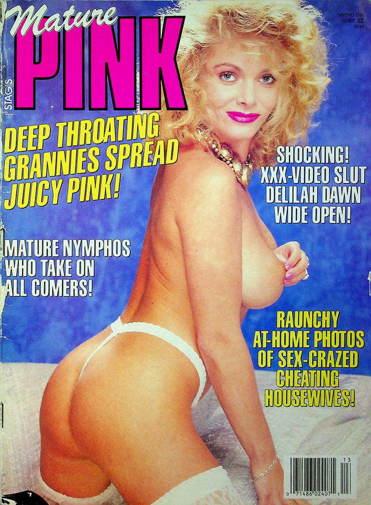 Stag's Mature Pink Magazine Myrna & Delilah Dawn Spring 1991 080823RP3