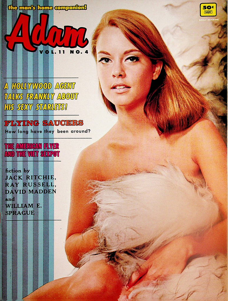 Adam Vintage Magazine  Centerfold Girl Carole Martin  vol.11 #4  1967  061924lm-p2