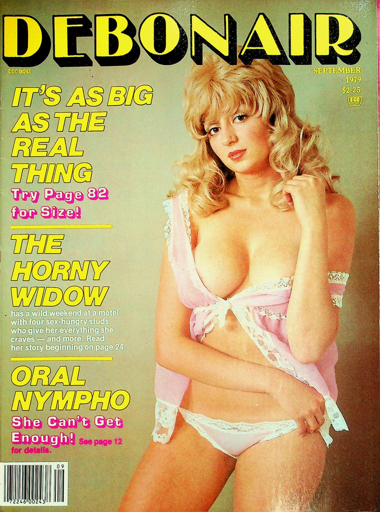 Debonair Magazine  Pussy Of The Month / Oral Nympho  September 1979   032026lmp