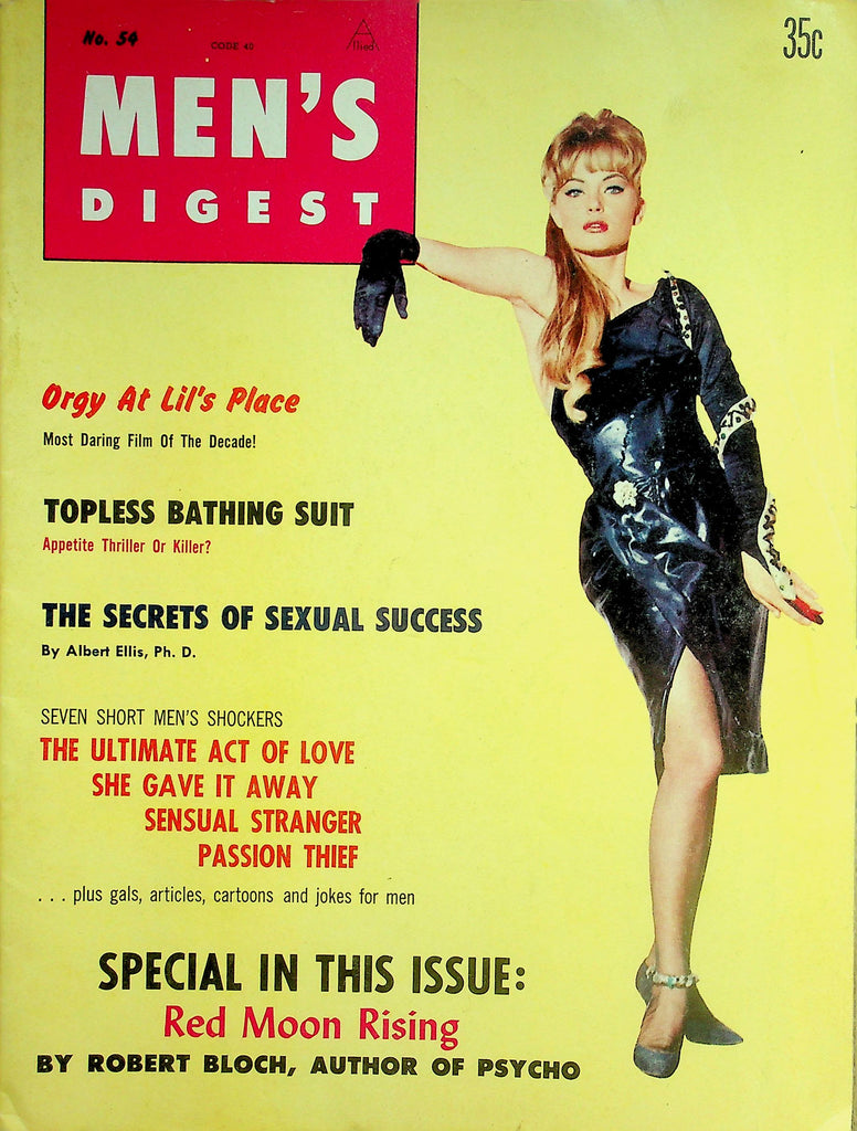 Men's Digest Magazine  Secrets Of Sexual Success #54 1964    040226lmp