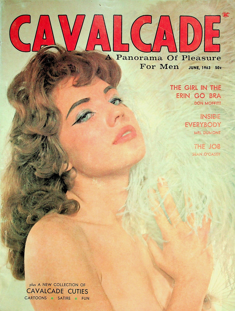 Cavalcade Magazine  Cover/Centerfold Girl Abigail Adair  June 1963  020326lmp