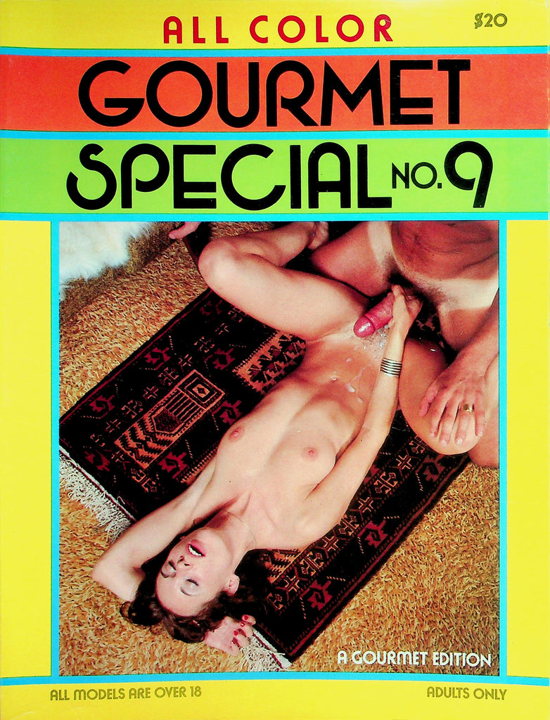 Gourmet Special Magazine  Alot Of Sucking & Fucking #9 1990's Gourmet Edition   071726lmp-GSC