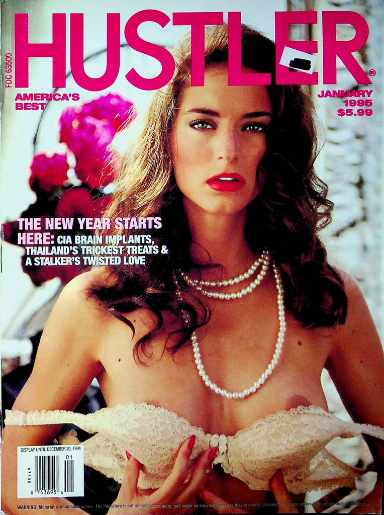 Hustler Magazine The New Year Starts Here January 1995 060323RP