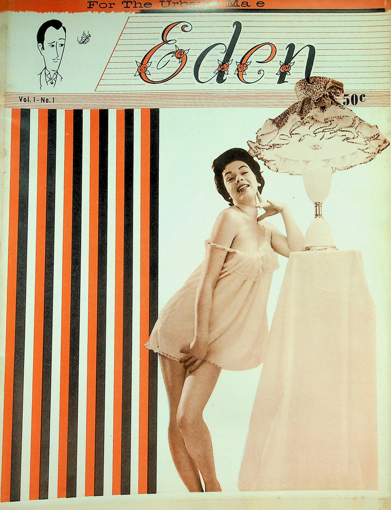 Eden Magazine  For The Urban Male-Beautiful Girls  vol.1 #1  1960's  060326lmp-GSC