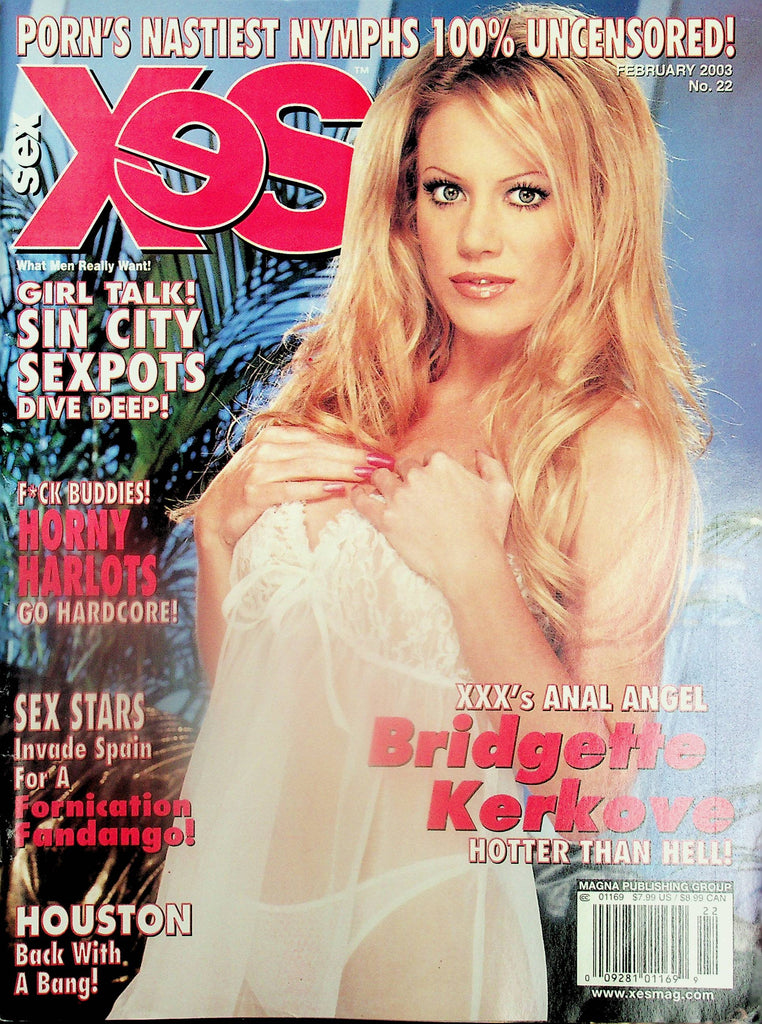 Sex Magazine   XXX's Anal Angel Bridgette Kerkove  February 2003     092425lm-p