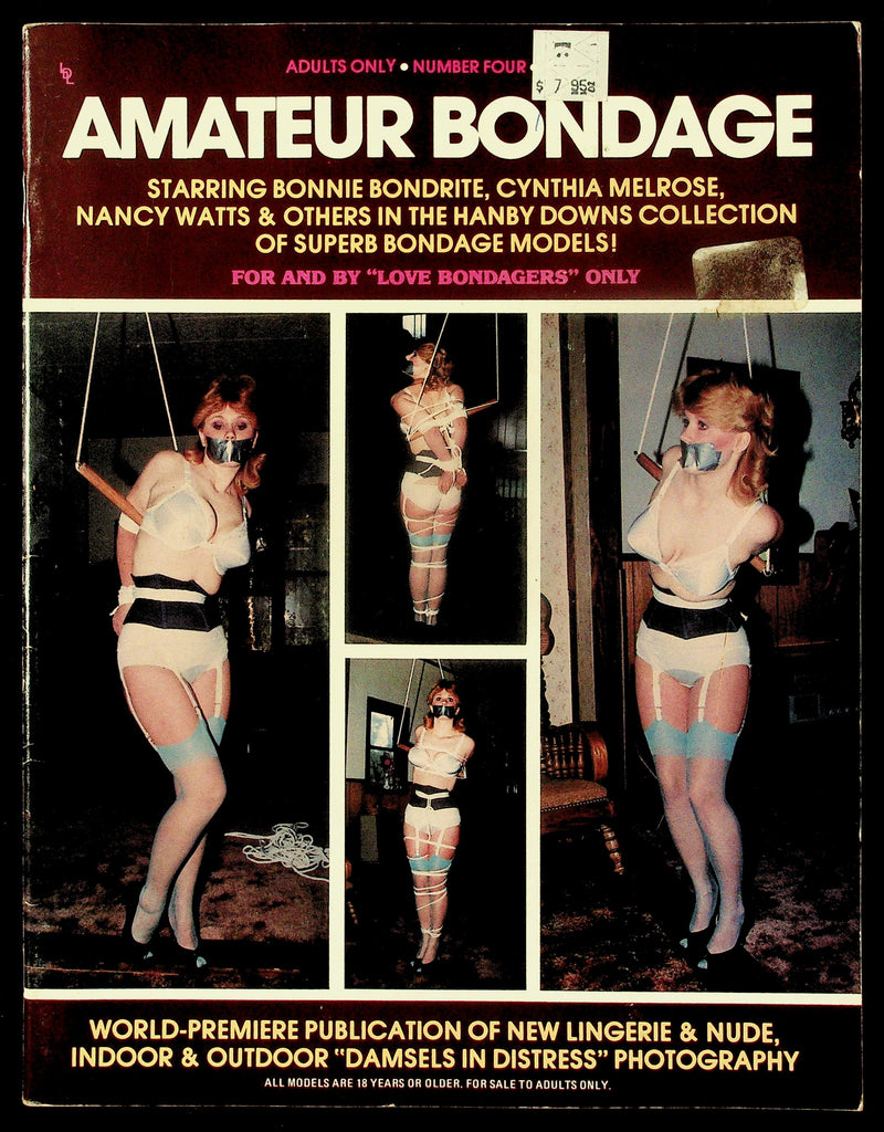 Amateur Bondage Pictorial #4 Feb. 1986 Bonnie Bondrite & More 090226HRP-27