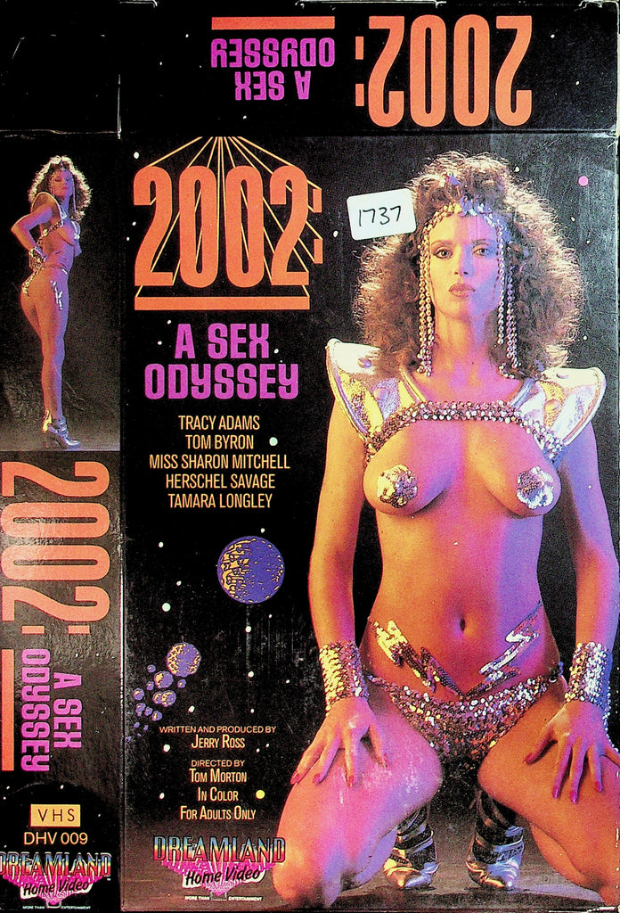 2002 A Sex Odyssey with Tracy Adams Tom Byron Miss Sharon Mitchell Adult VHS Dreamland 061026NAVHS6-9