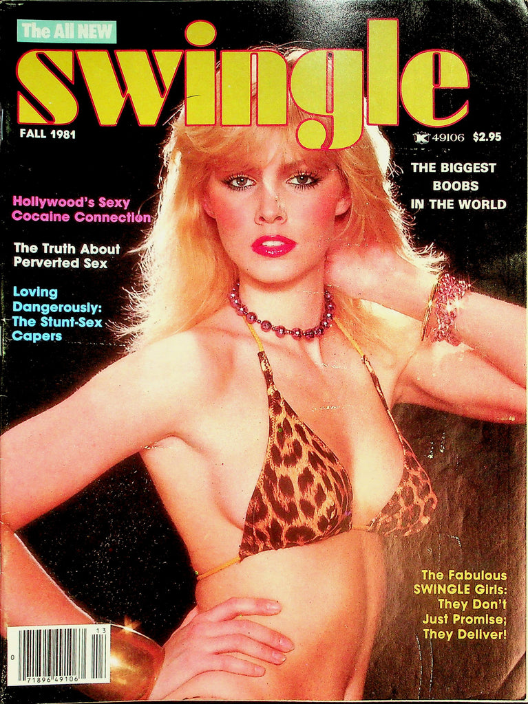 Swingle Magazine  Centerfold Girl Georgia Peach Marge  Fall 1981    020926lmp