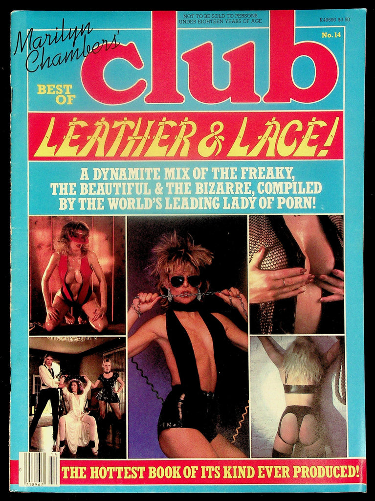 Club Adult Magazine - "Marilyn Chambers' Best Of Leather & Lace" No. 14 081226hrp-41