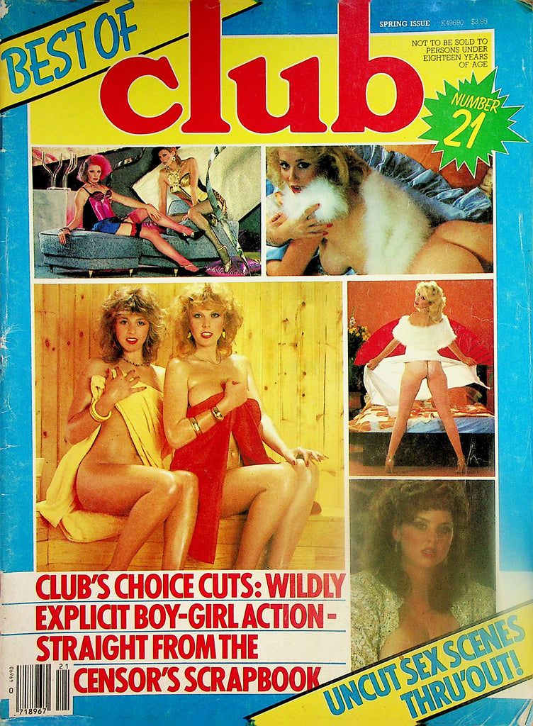 Best Of Club Magazine  Louise, Hot 'N' Horny  #21  1982 Paul Raymond   052824lm-p2