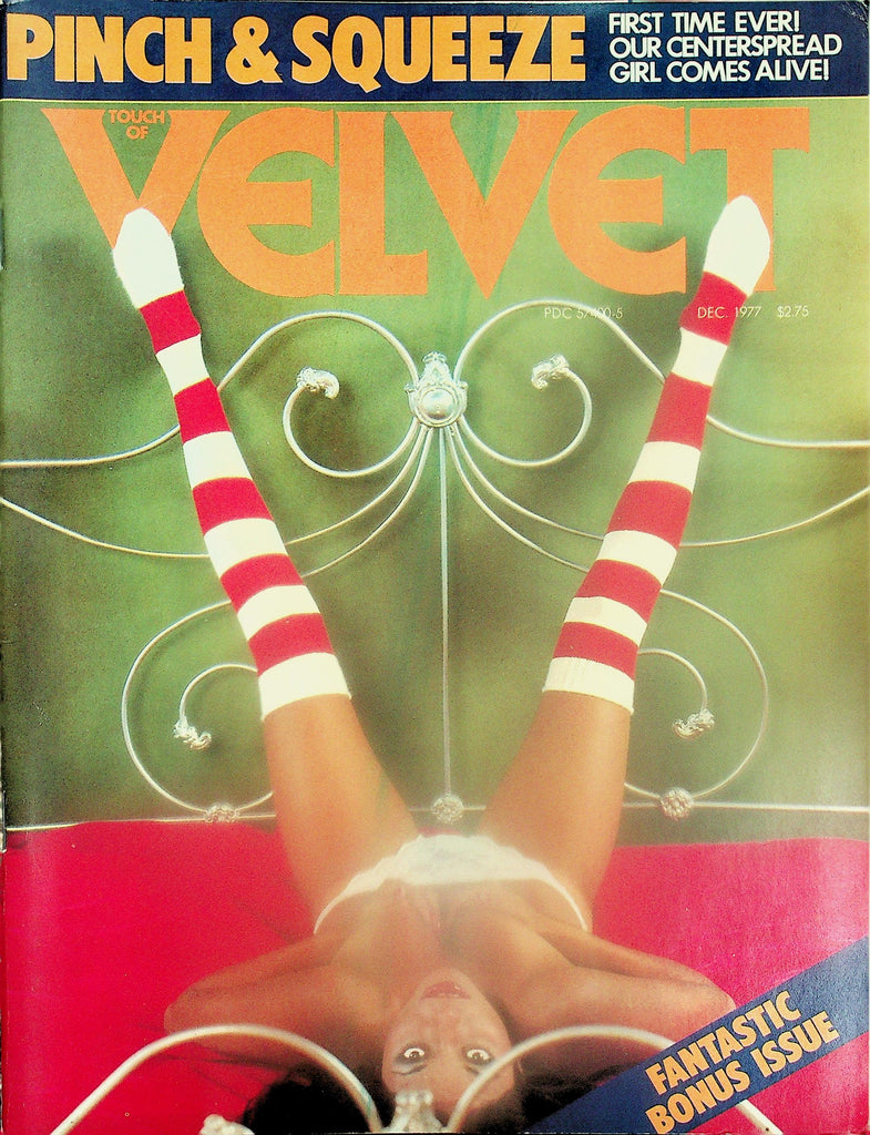 Topper Magazine  Cover/Centerfold Girl Gina Pinch& Squeeze  December 1977    111525lm-p2
