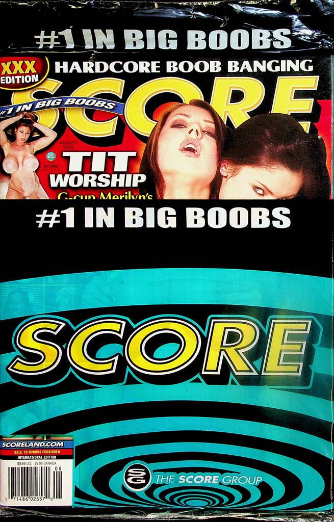 Score Busty Magazine  Merilyn Sakova  August 2006 New   012624lm-p2