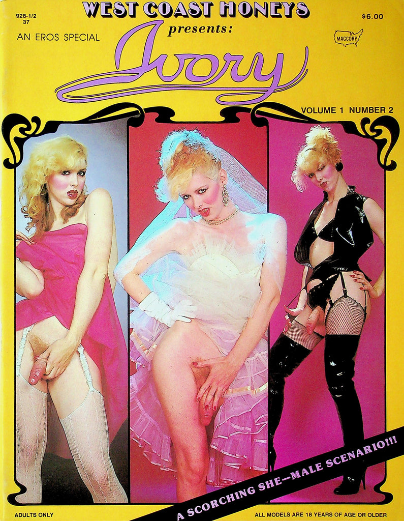 West Coast Honeys Presents Ivory Tranny Magazine Vol.1 No.2 1983 051425RP