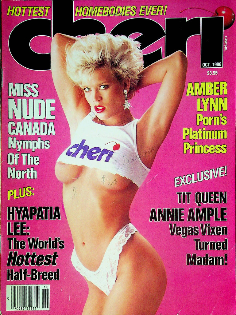 Cheri Magazine Miss Nude Canada & Hyapatia Lee & Amber Lynn October 1986 032924RP
