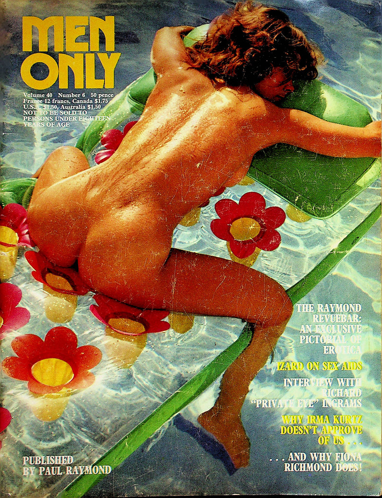 Men Only Magazine  Festival Of Erotica '75  Paul Raymond  vol.40 #6  1975   071423lm-p