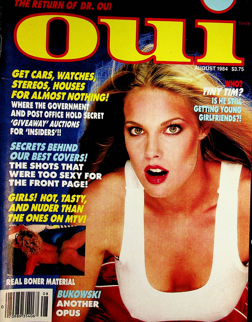 Oui Magazine    Centerfold Girl Eve  August 1984      082223lm-p