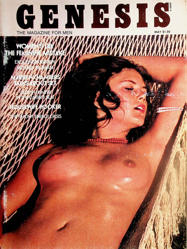Genesis Magazine  Marilyn Chambers / Centerfold Girl Nessa May 1975    090324lm-p