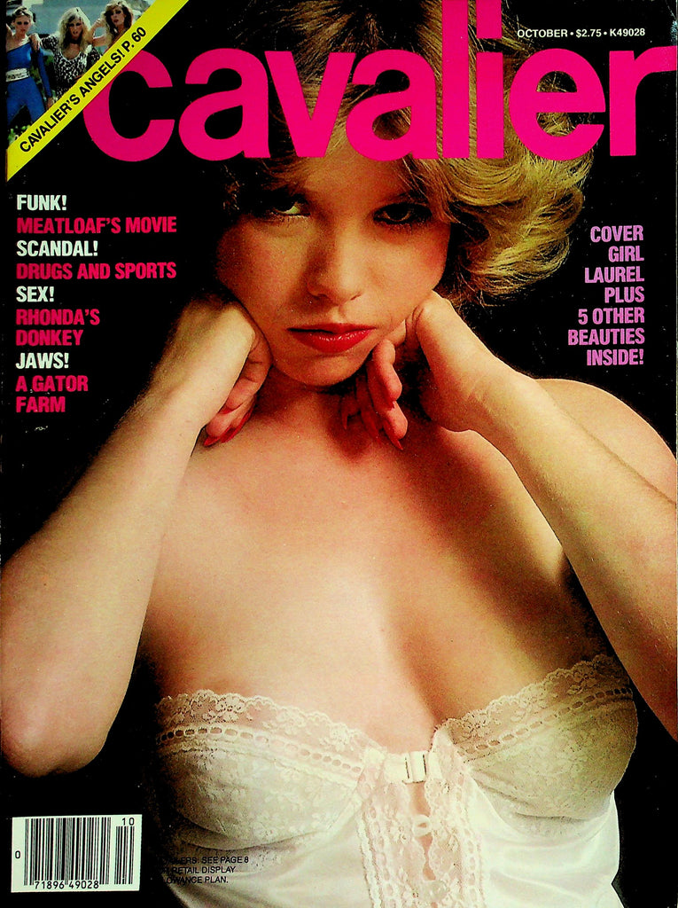 Cavalier Vintage Magazine  Covergirl Laura / Cavalier's Angels  October 1980  100726lmp-GSC