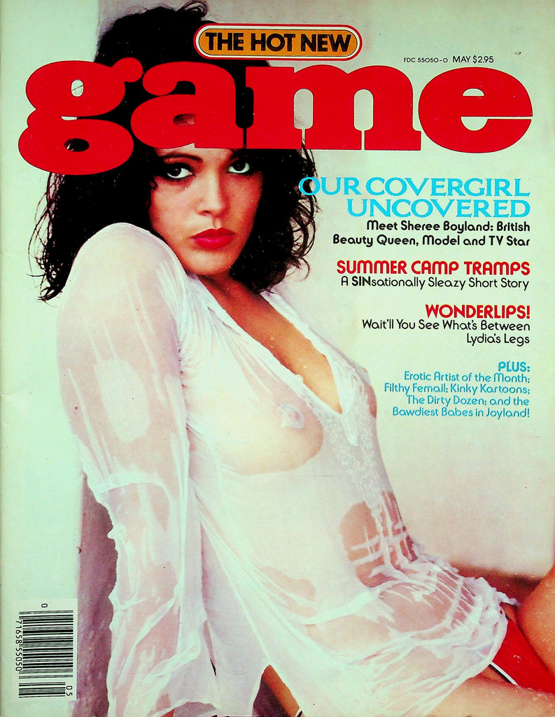 Game Magazine  Covergirl Uncovered Sheree Boyland British Beauty Queen  May 1981   122725lmp