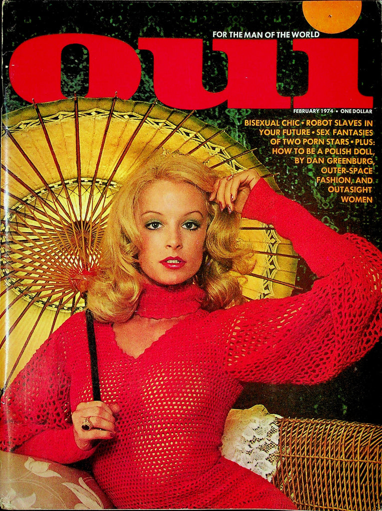 OUI Magazine Ft. Marilyn Chambers & Pat Anderson February 1974 100625RP-